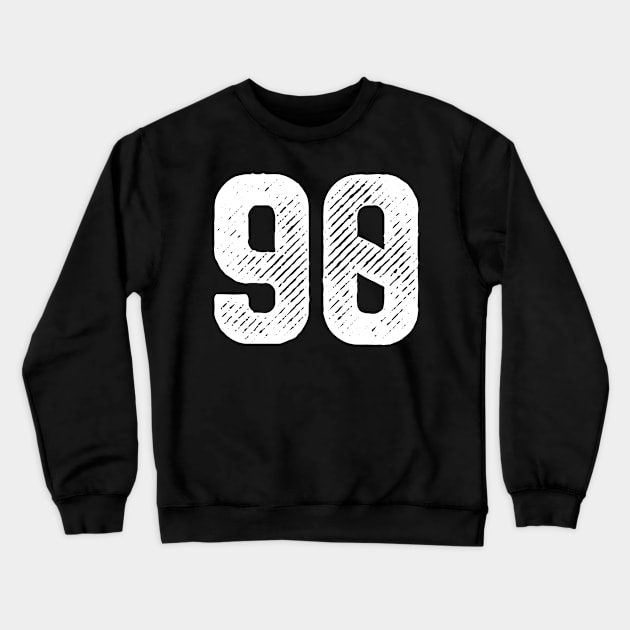 Ninety 90 Crewneck Sweatshirt by colorsplash